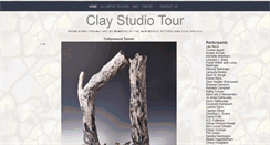 Desktop Screenshot of claystudiotour.com