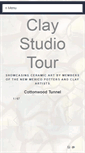 Mobile Screenshot of claystudiotour.com
